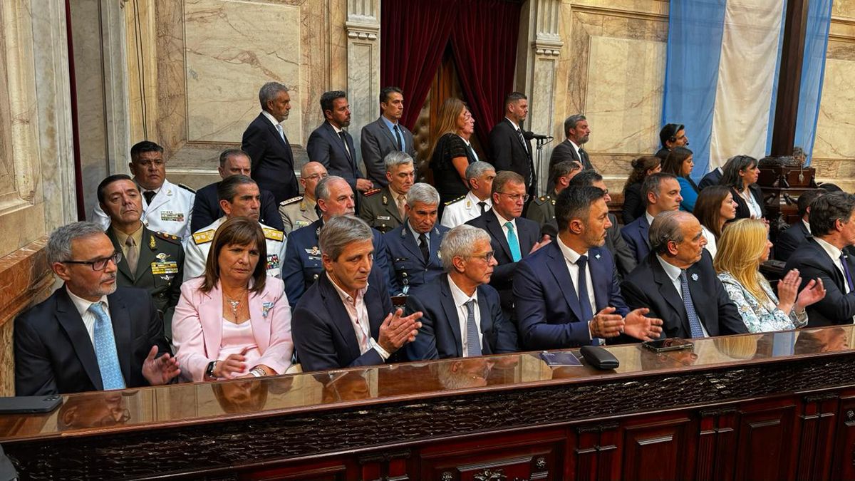 Las imágenes que dejó la apertura de Sesiones Ordinarias en el Congreso