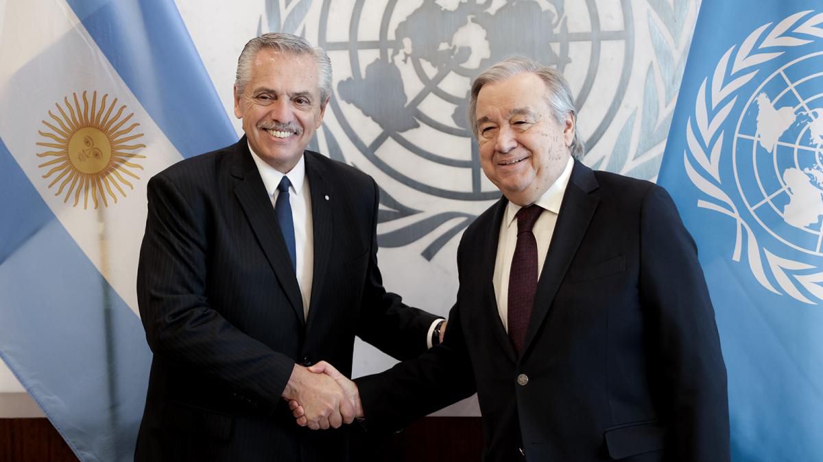 Alberto Fernández se reúne con el secretario general de la ONU y sus pares de la Celac