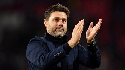 La alegría de Mauricio Pochettino