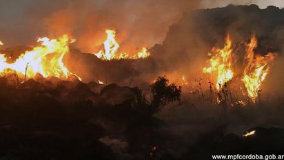 Confirman el juicio contra el supuesto autor de los incendios de Pampa de Achala