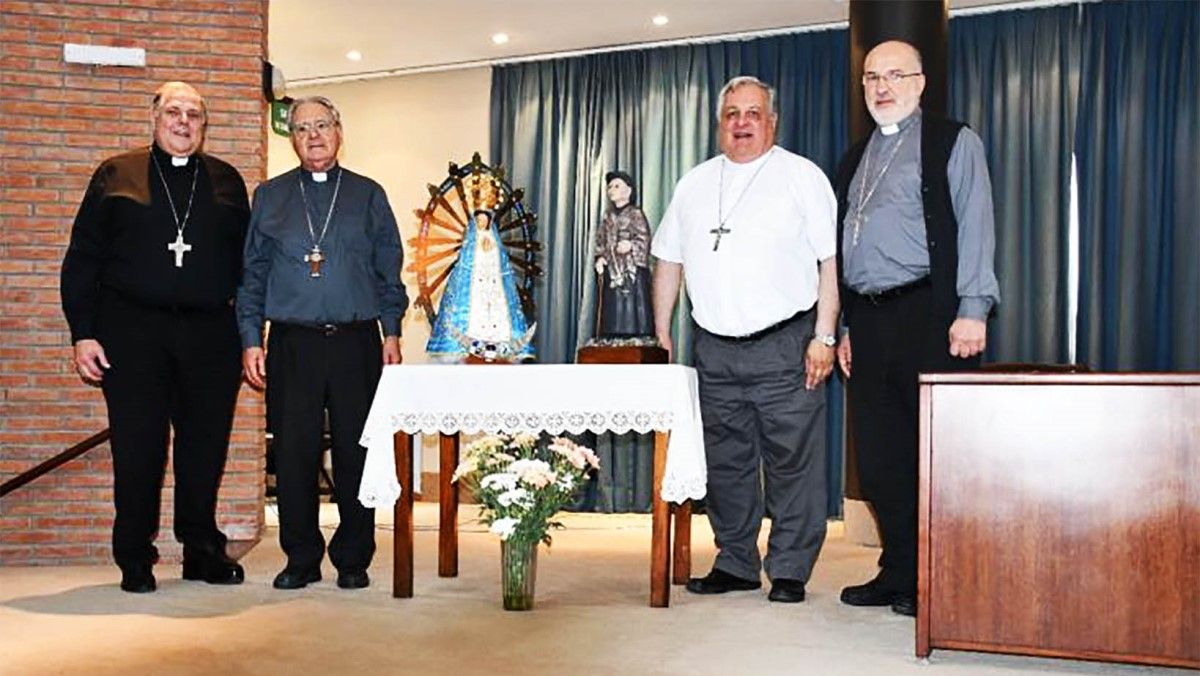 La comisión ejecutiva de la Conferencia Episcopal Argentina.