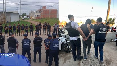 Amplio operativo: 15 detenidos, secuestro de armas, vehículos y más de 6 kg. de marihuana